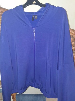 Chaqueta de chándal azul Vero Moda