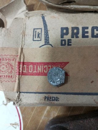 Plomo de precinto antiguo