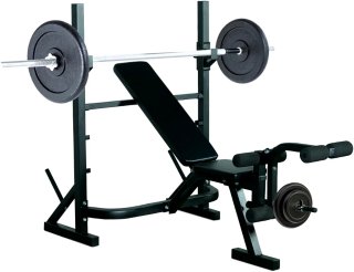 Banco de Pesas HOMCOM con Soporte
