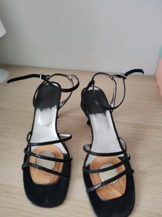 Sandalias de fiesta negras