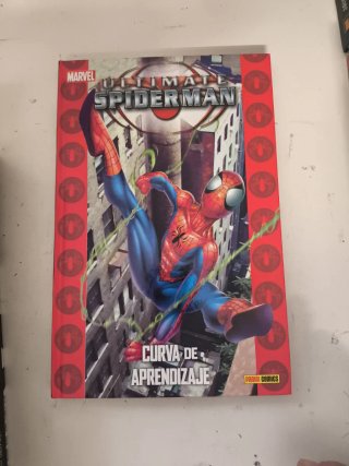 Comic ULTIMATE SPIDERMAN Curva de aprendizaje