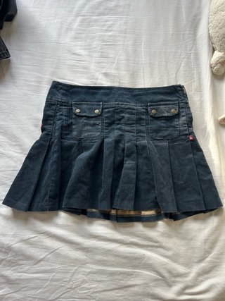 Falda vintage de pana
