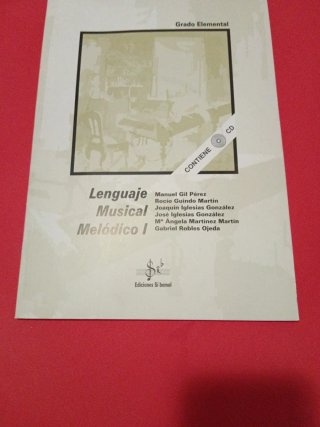 Libro Lenguaje Musical Melódico I