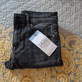 Pantalón Vaquero Stradivarius Negro Talla 38