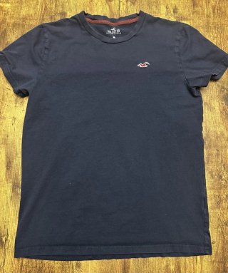 Camiseta Hollister Azul Marino Talla M