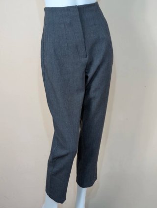 Pantalón de vestir Zara gris marengo