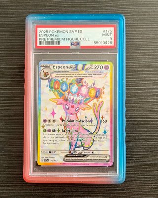 Carta Pokémon Espeon ex PSA 9