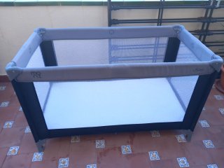 Cuna de viaje Moni+Colchón nuevo