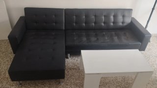 Chaiselongue Cama Polipiel 260cm