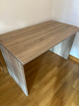 Mesa de estudio de madera 120 x 68 cm
