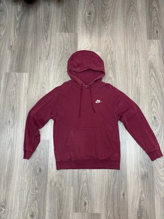 Sudadera Nike Roja con Capucha