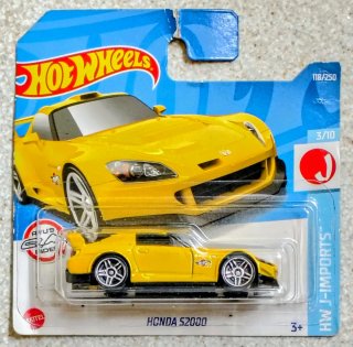 Hot Wheels Honda S2000 Amarillo