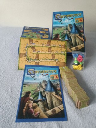 Juego de mesa Carcassonne y sus expansiones