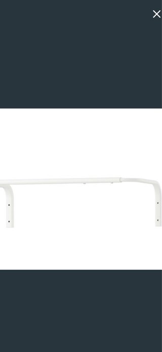 Barra Extensible para Ropa de Pared. Tengo 4 unds