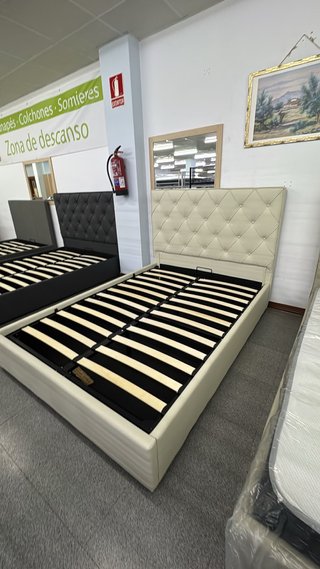 Nuevas camas con canape y cabecero matrimonial