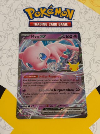 Carta Pokémon Mew ex 30 Aniversario