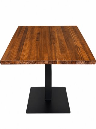 Mesa madera natural pino tono nogal