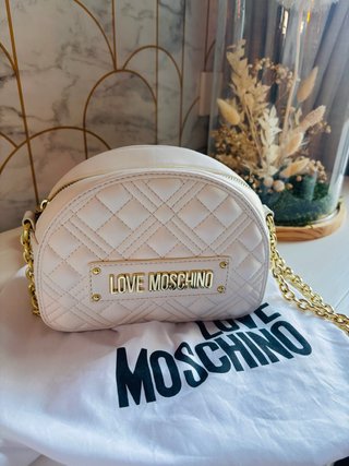 Bolso Love Moschino Blanco