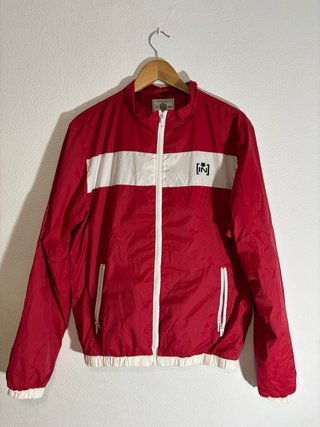 Chaqueta Cortavientos Deportiva Inside Roja