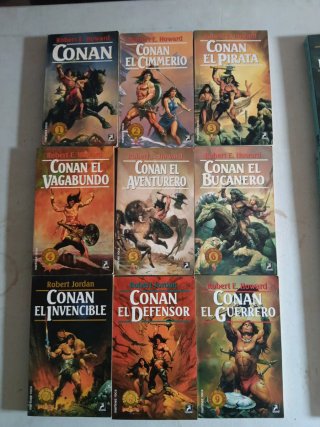 CONAN (coleccion completa 24tomos Martínez Roca)