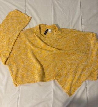 Jersey H&M Amarillo Estilo Hippie