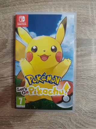 Pokémon Let's Go Pikachu Nintendo Switch