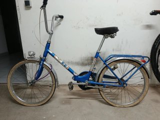 Bicicleta Vintage Azul