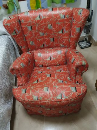 Sillón con funda lavable