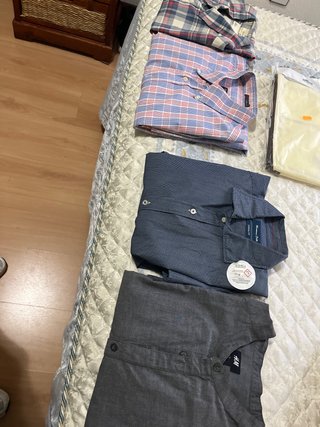 4 Camisas Hombre XL (H&M y Massimo Dutti)