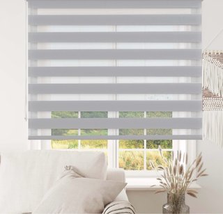 Store Enrollable Noche y Día 90x140cm Gris