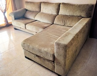 Sofá Chaiselongue MARRÓN