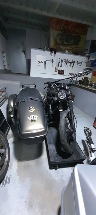 Yamaha 535 com Sidecar