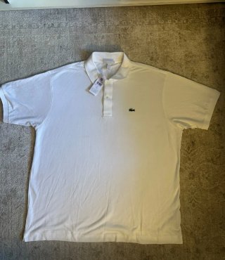 Polo Lacoste Blanco Talla XXL
