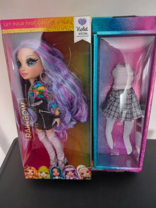 Muñeca Rainbow High Style Icons Violet