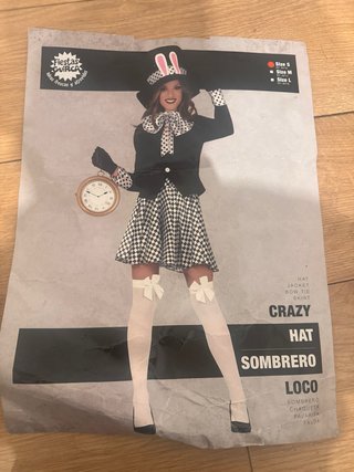 Disfraz Sombrero Loco Fiestas Guirca