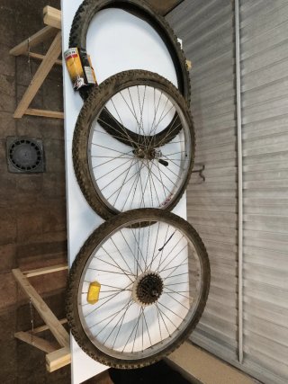 Set de 2 Ruedas de Bicicleta 24