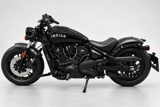 Indian Scout Bobber Negra