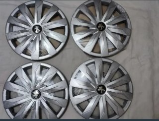 Set de 4 Tapacubos Peugeot 15 pulgadas