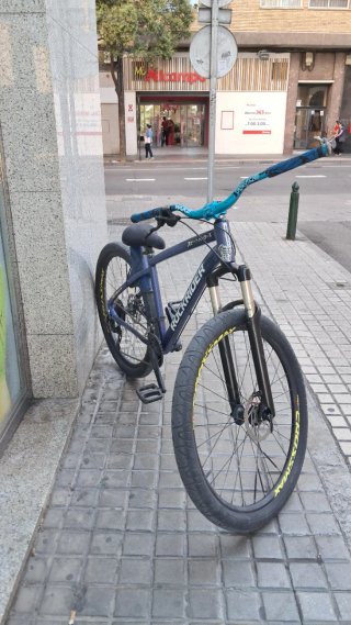 Bicicleta MTB Rockrider Azul