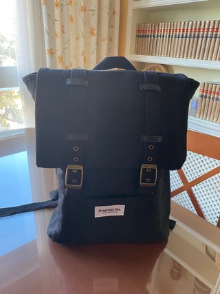Mochila Seagram's Gin Negra
