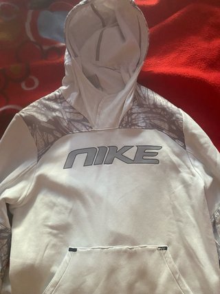 Sudadera Nike Blanca con Capucha