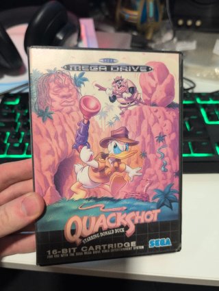 Quackshot con protagonista Paperino (Mega Drive)
