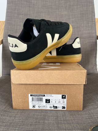 Zapatillas VEJA Campo Suede Black Pierre Talla 37