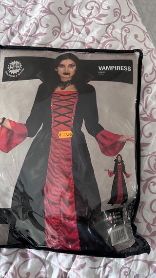 Disfraz de Vampiresa Talla M