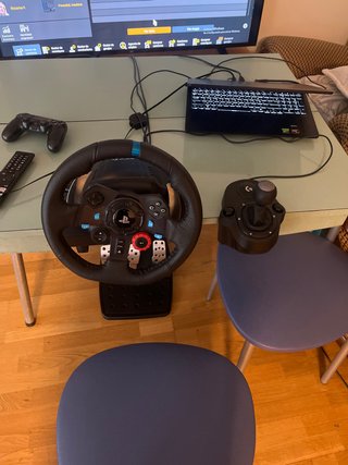 Volante Logitech G29 con Palanca de Cambios