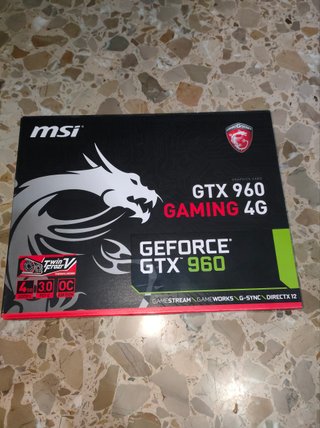 Tarjeta Gráfica MSI 960 GTX