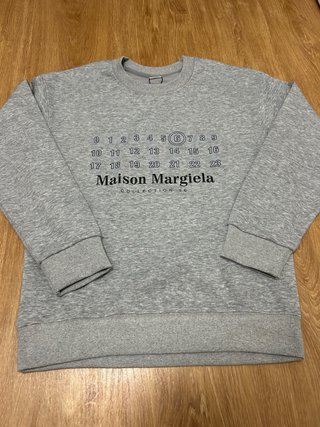Sudadera Gris Maison Margiela