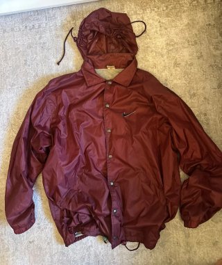 Cortavientos Nike talla XL Vintage Rojo