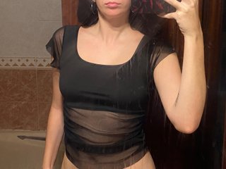 Top de encaje negro