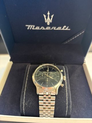 Reloj Maserati Epoca R8873618024 plateado